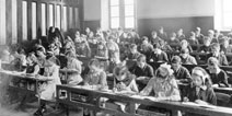 photograph of classroom (Glasgow City Libraries and Archives)